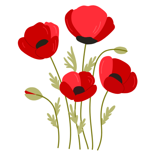 Poppy graphic
